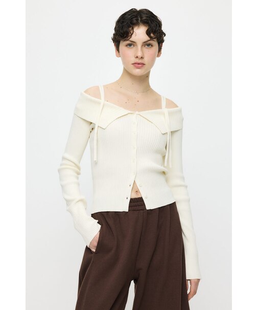 3WAY SHOULDER ニット