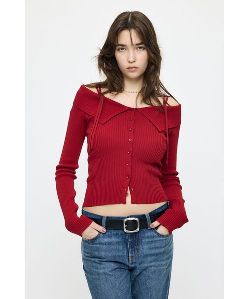 3WAY SHOULDER ニット