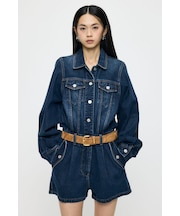 DENIM SHORT ジャンプスーツ