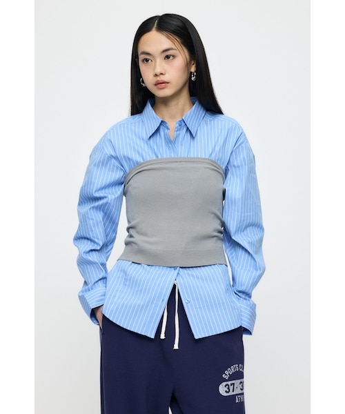 トップス Sui knit bare tops KNIT BARE トップス｜マウジーの通販｜&mall（アンドモール）三井