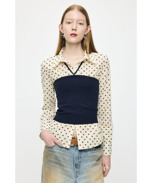 KNIT BARE トップス｜マウジーの通販｜&mall（アンドモール）三井