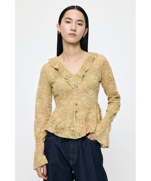 FRILL LACE ブラウス