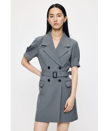 TRENCH MINI ドレス