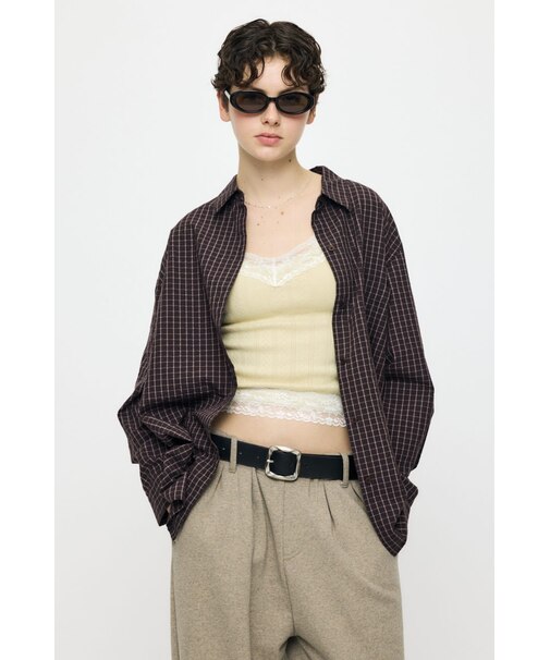 SUCKER CHECK シャツ