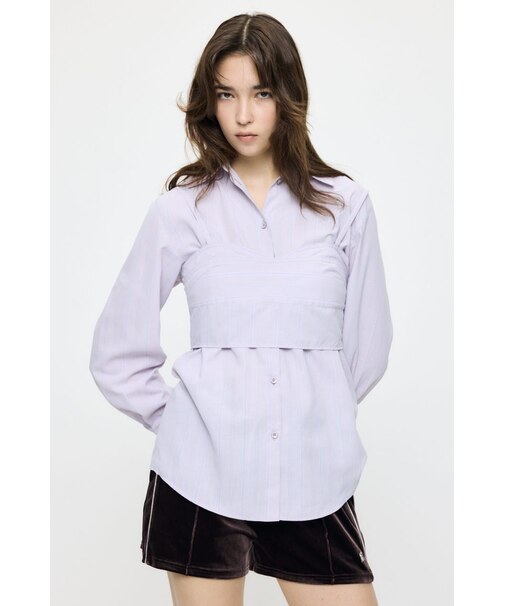 SHIRT & ビスチェ セット