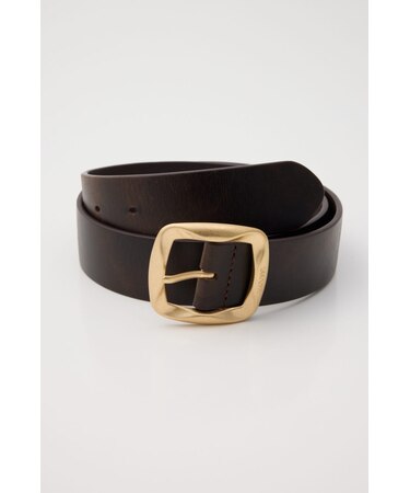 CHUNKY BUCKLE LEATHER ベルト