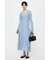 SCOOP NECK MAXI ドレス