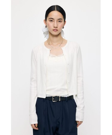 LACY CAMI AND カーディガン｜マウジーの通販｜&mall（アンドモール 