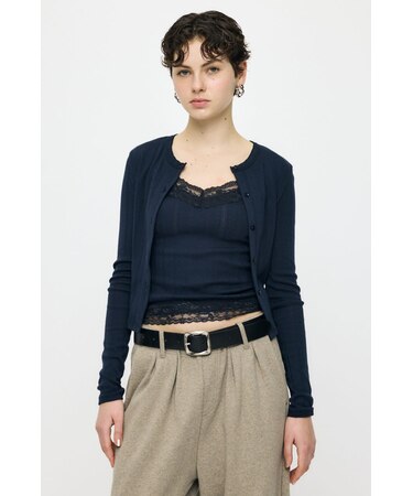 LACY CAMI AND カーディガン