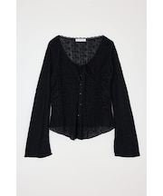 SHIRRING LACE トップス