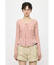 SHIRRING LACE トップス