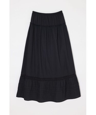 PIN TUCK MAXI スカート