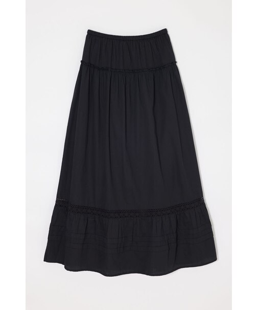 PIN TUCK MAXI スカート