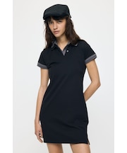 CONTRAST POLO ドレス