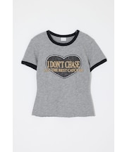 I DON'T CHASE RINGER Tシャツ