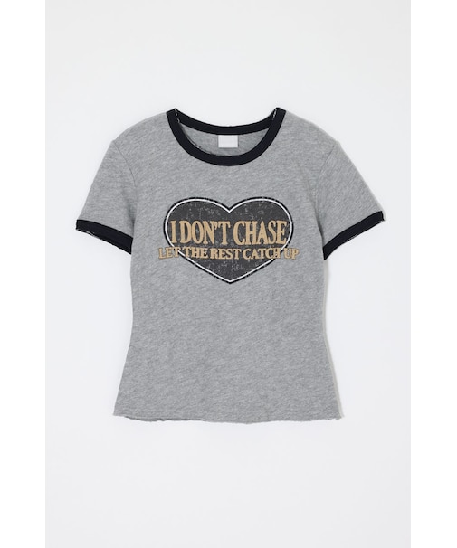 I DON'T CHASE RINGER Tシャツ
