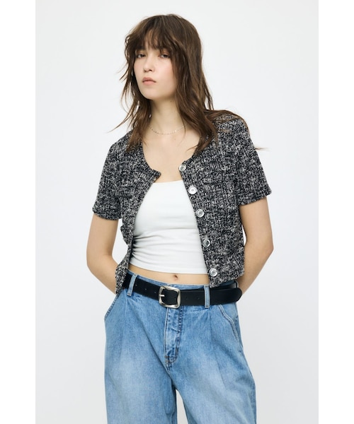 TWEED CRUSH トップス｜マウジーの通販｜&mall（アンドモール）三井