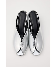 OPEN TOE SQUARE HEEL ミュール