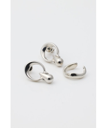 DROPPED EARRING & CUFF セット