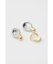 DROPPED EARRING & CUFF セット