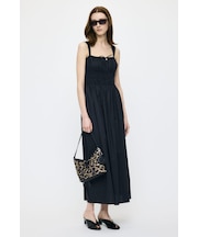 COTTON GATHER CAMI ドレス