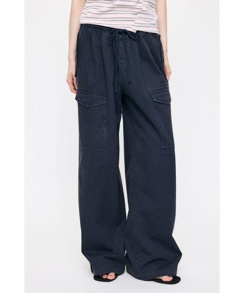 POCKET TWILL CARGO パンツ｜マウジーの通販｜&mall（アンドモール