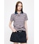 STRIPED TINY POLO シャツ