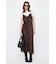 LACE SATIN SLIP ドレス