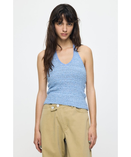 HALTER NECK KNIT キャミ｜マウジーの通販｜&mall（アンドモール）三井