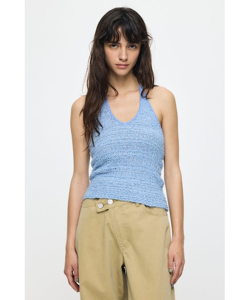 HALTER NECK KNIT キャミ