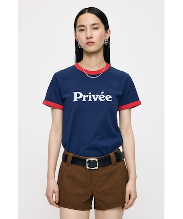 PRIVEE RINGER Tシャツ