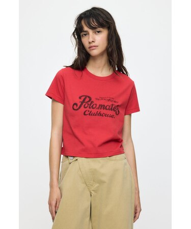 NOSTALGIC LETTERED TEE