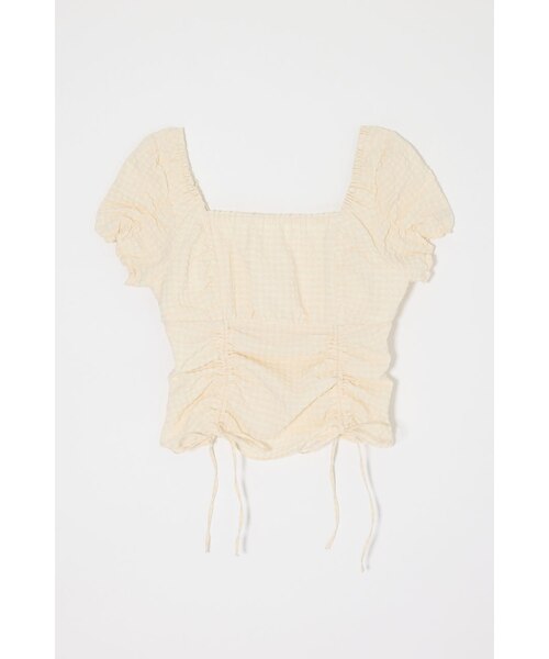 【新品タグ付き】MULTIWAY GATHER BLOUSE MULTIWAY GATHER ブラウス｜マウジーの通販｜&mall（アンドモール