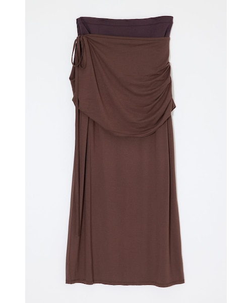 LAYER CUT MAXI スカート｜マウジーの通販｜&mall（アンドモール）三井