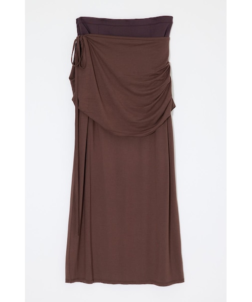 LAYER CUT MAXI スカート