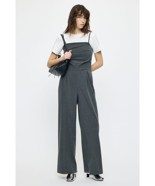 TUCKED WAIST BARE オールインワン｜マウジーの通販｜&mall（アンド
