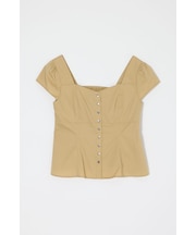 BUTTON UP FITTED ブラウス