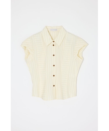STRIPE FIT ブラウス