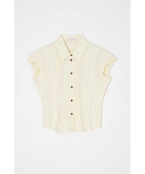 STRIPE FIT ブラウス