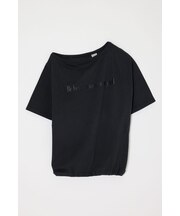 ONE SHOULDER PIGMENT Tシャツ