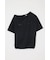 ONE SHOULDER PIGMENT Tシャツ