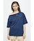 ONE SHOULDER PIGMENT Tシャツ