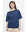 ONE SHOULDER PIGMENT Tシャツ