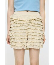 FRILL KNITTED ショーツ