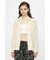 OPEN COLLAR LACE シャツ
