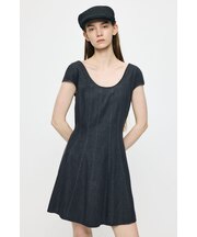 DENIM MINI ドレス