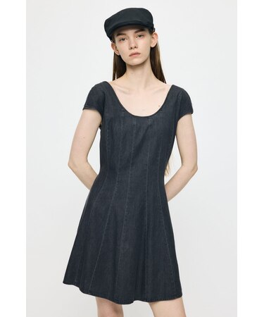 DENIM MINI ドレス