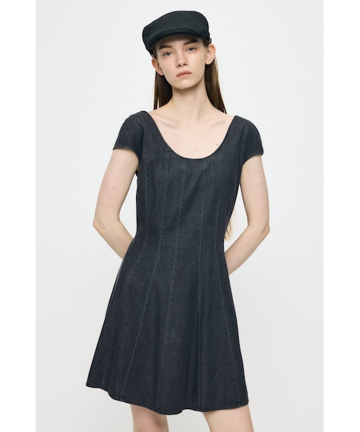 DENIM MINI ドレス