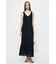 PIN TUCK CHIFFON MAXI ドレス