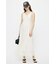 PIN TUCK CHIFFON MAXI ドレス